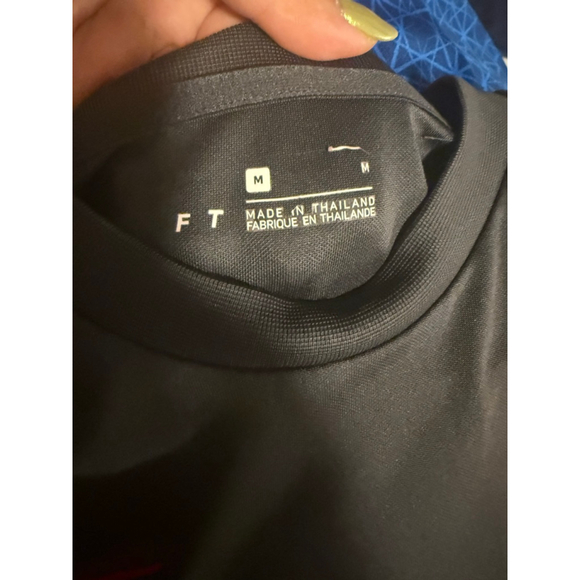 Preowned, Chaps gray fair isle quarter-zip cotton sweater, Boys medium - Picture 4 of 4